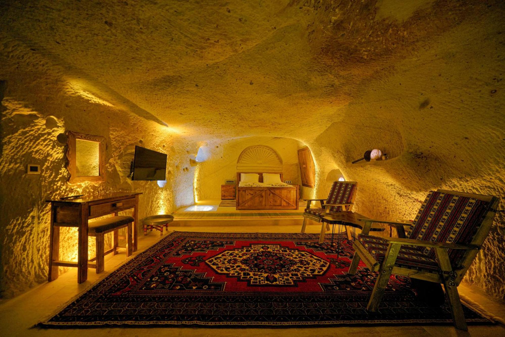 Babili Cappadocia Cave Hotel Nevşehir Bagian luar foto